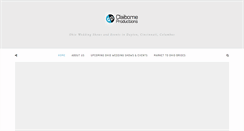 Desktop Screenshot of claiborneproductions.com